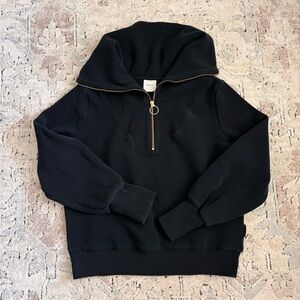 Varley vine half zip ottoman sweater